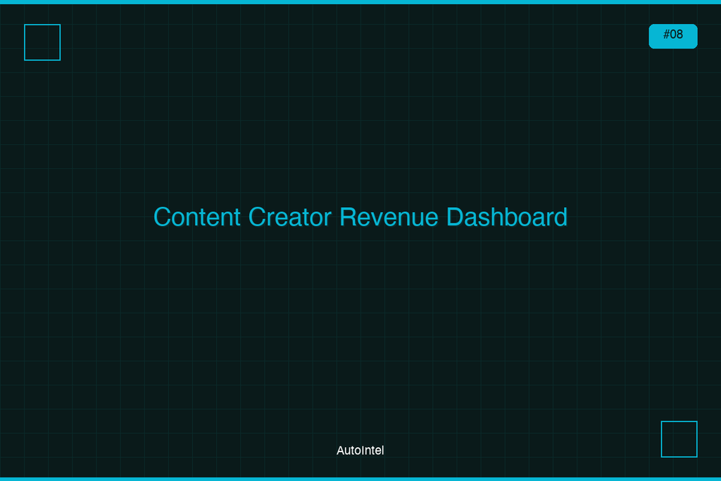 Content Creator Revenue & Growth Dashboard — Multi-Platform Income Tracker