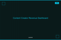 Content Creator Revenue & Growth Dashboard — Multi-Platform Income Tracker
