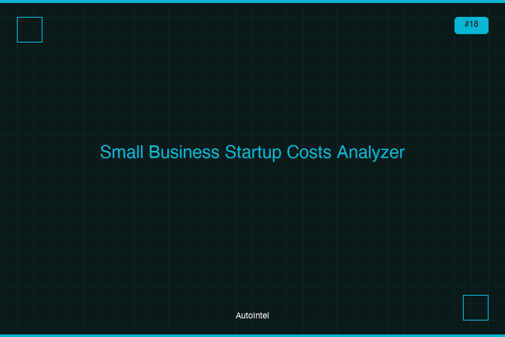 Small Business Startup Costs & Break-Even Analyzer — Excel Workbook