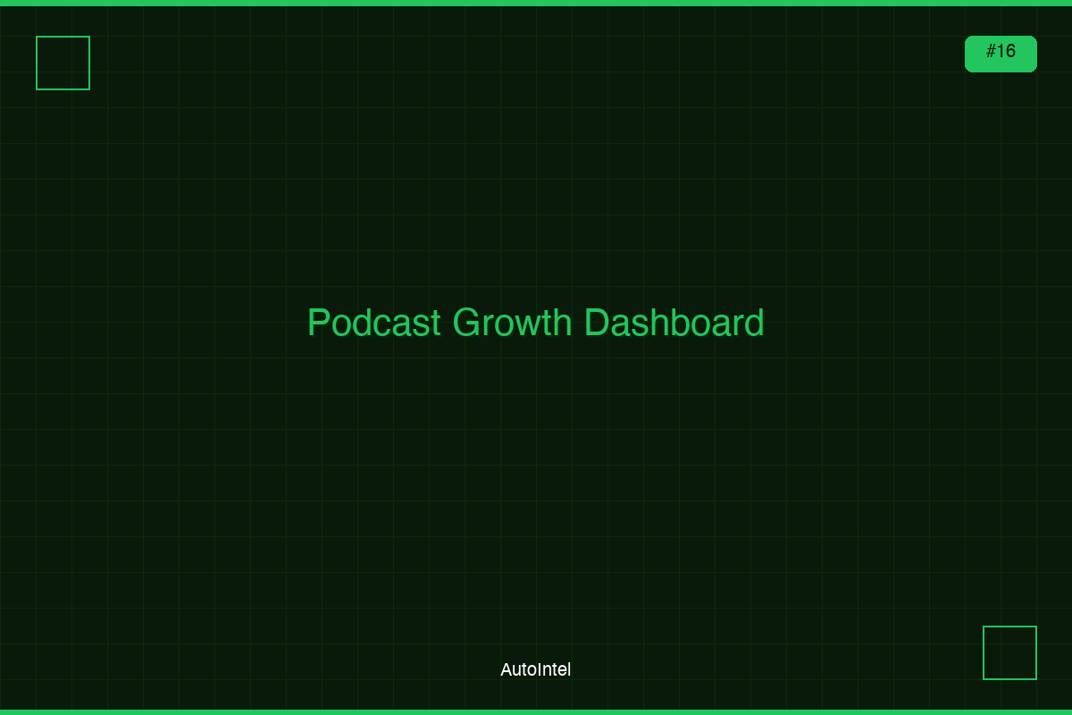Podcast Growth & Monetization Dashboard — Excel Workbook